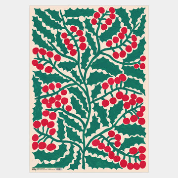 Evermade - Holly Gift Wrap