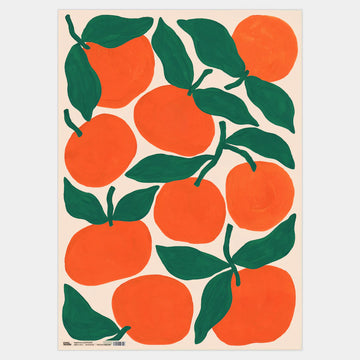 Evermade - Tangerines Gift Wrap