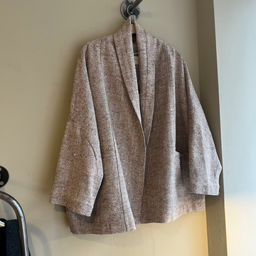 Nadinoo - Raw Silk Cropped Jacket