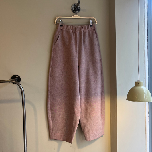 Nadinoo - Relaxed Balloon Trouser in Blush Organic Cotton