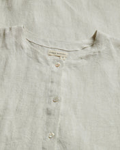 Load image into Gallery viewer, Kaely Russell Studio - Button Tee In Natural Linen
