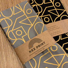 Load image into Gallery viewer, Kez Prints - Geo Print Tea Towel Set
