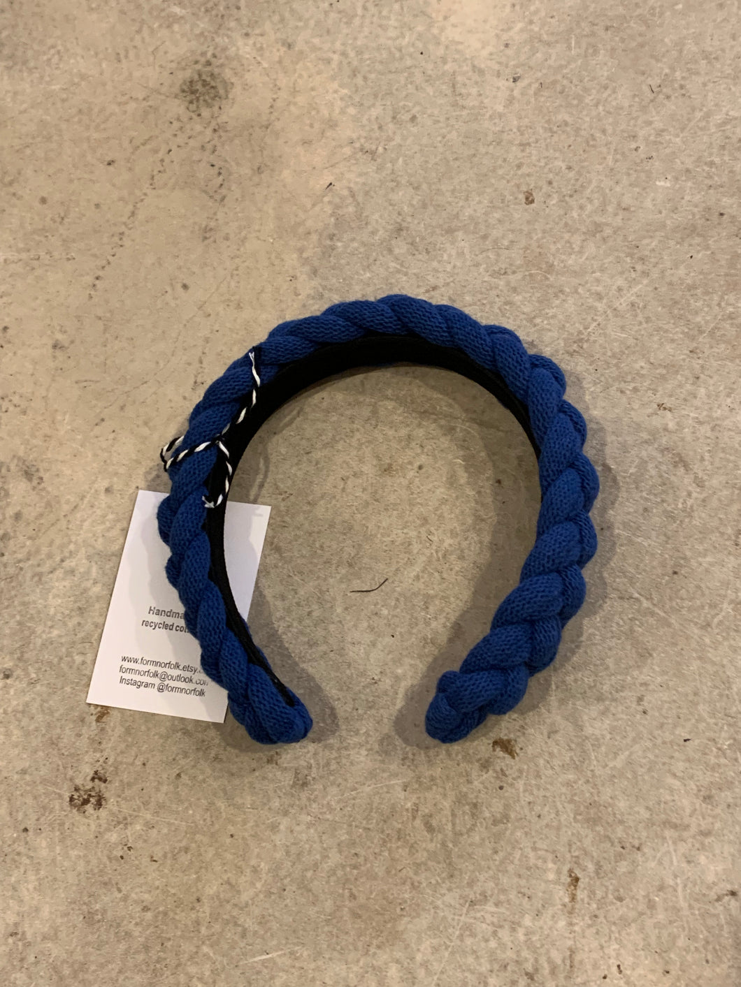 Form Norfolk - Chunky Statement Loop Knot Headband In Various Colours