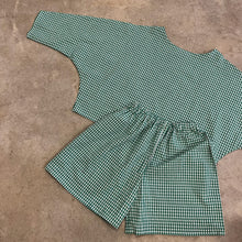 Load image into Gallery viewer, Love And Squalor - Pyjama Set In Green Gingham
