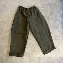 Load image into Gallery viewer, Love &amp; Squalor - Khaki Linen Tamara Trousers
