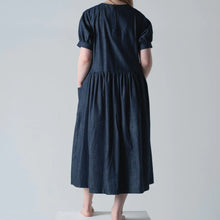 Load image into Gallery viewer, Withnell Studios - Molly Dress In Blue Denim
