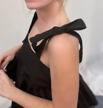 Load image into Gallery viewer, Rosana Exposito - Tie Frill Vest In Cotton Gabardine
