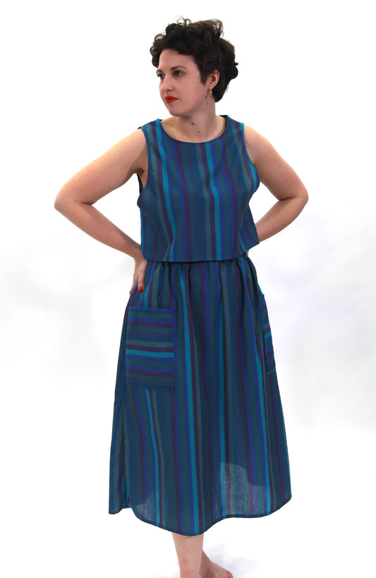 Seen Studio - The Harvest Skirt In Stripe 2