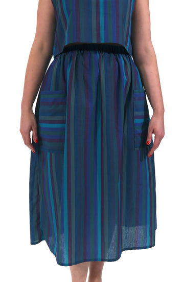 Seen Studio - The Harvest Skirt In Stripe 2