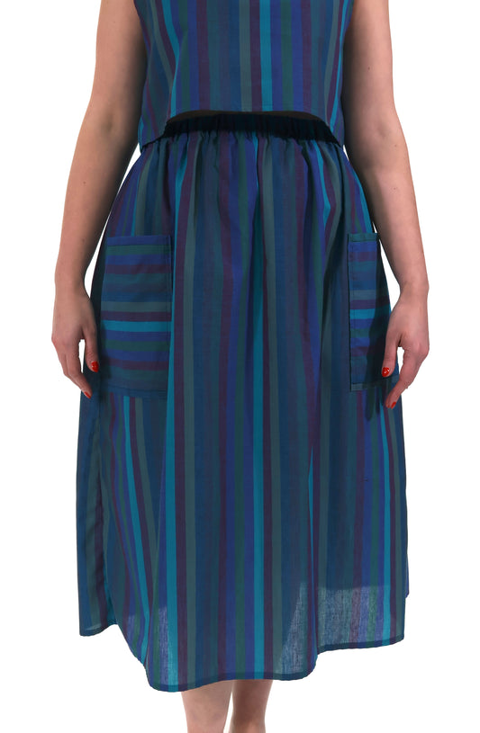 Seen Studio - The Harvest Skirt In Stripe 2