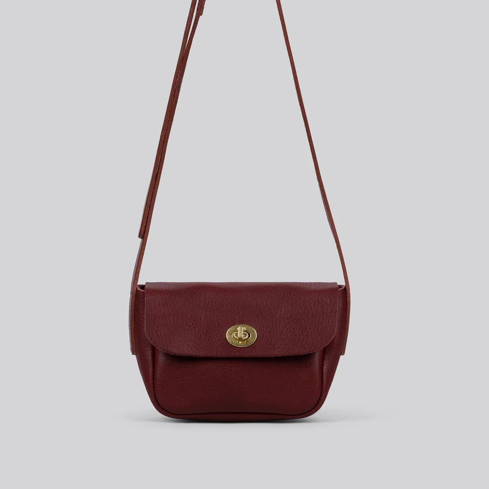 Mimi Berry - Betty Bag In Merlot Leather