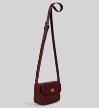 Load image into Gallery viewer, Mimi Berry - Betty Bag In Merlot Leather
