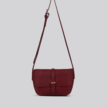 Load image into Gallery viewer, Mimi Berry - Jay Bag In Merlot Leather
