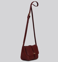 Load image into Gallery viewer, Mimi Berry - Jay Bag In Merlot Leather
