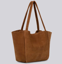 Load image into Gallery viewer, Mimi Berry - Gala Shoulder Bag In Tan Suede
