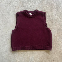 Load image into Gallery viewer, Yetton - Knitted Crew Neck Vest

