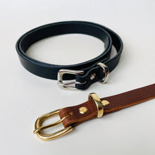 Load image into Gallery viewer, Willow Leather - Slim Leather Belt
