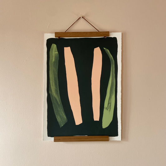 Lydia Gluck - Night River Screen Print