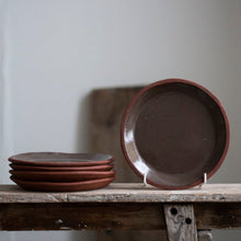 Load image into Gallery viewer, By.noo Ceramics - Slab Built Side Plate In Terracotta
