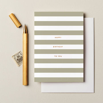 Ink & Bloom - Happy Birthday Card