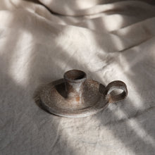 Load image into Gallery viewer, matte brown candle holder
