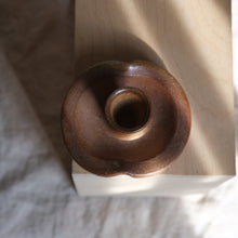 Load image into Gallery viewer, Lily Pearmain - Pinch Wood Fired Candle Holder
