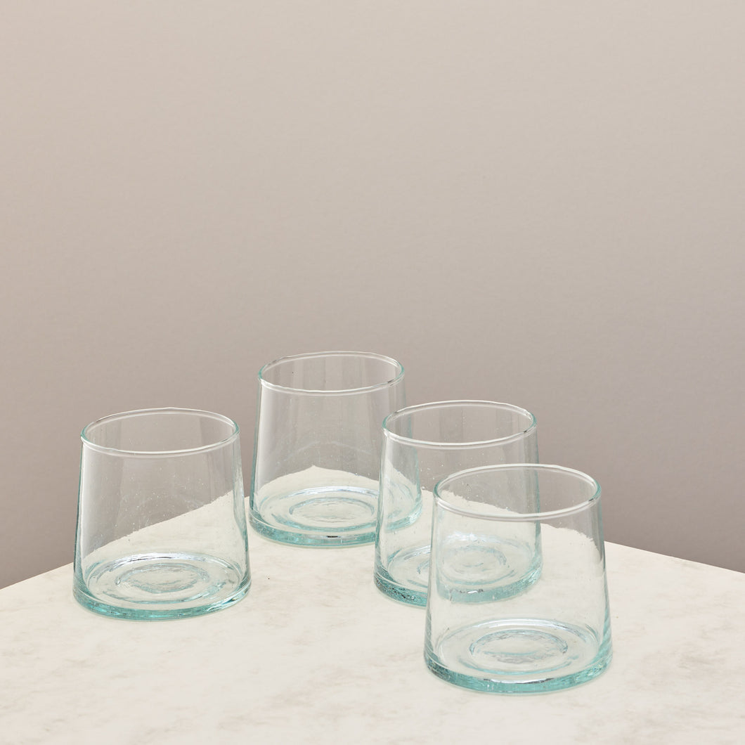 The Atlas Works - The Low Glass Tumbler Set Of Four