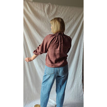 Load image into Gallery viewer, Clement House - Lulu Blouse In Oxblood
