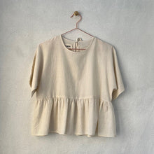 Load image into Gallery viewer, Elwin - Maya Top In Natural Handloom Cotton
