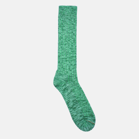 Mint socks on a white background 
