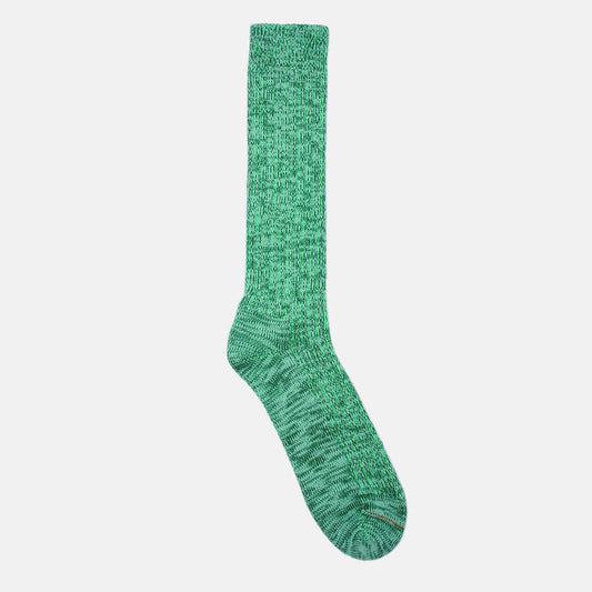Mint socks on a white background 
