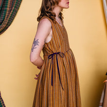 Load image into Gallery viewer, Tapuh Clothing - Sleeveless Cloud 9 Dress In Oslo Check
