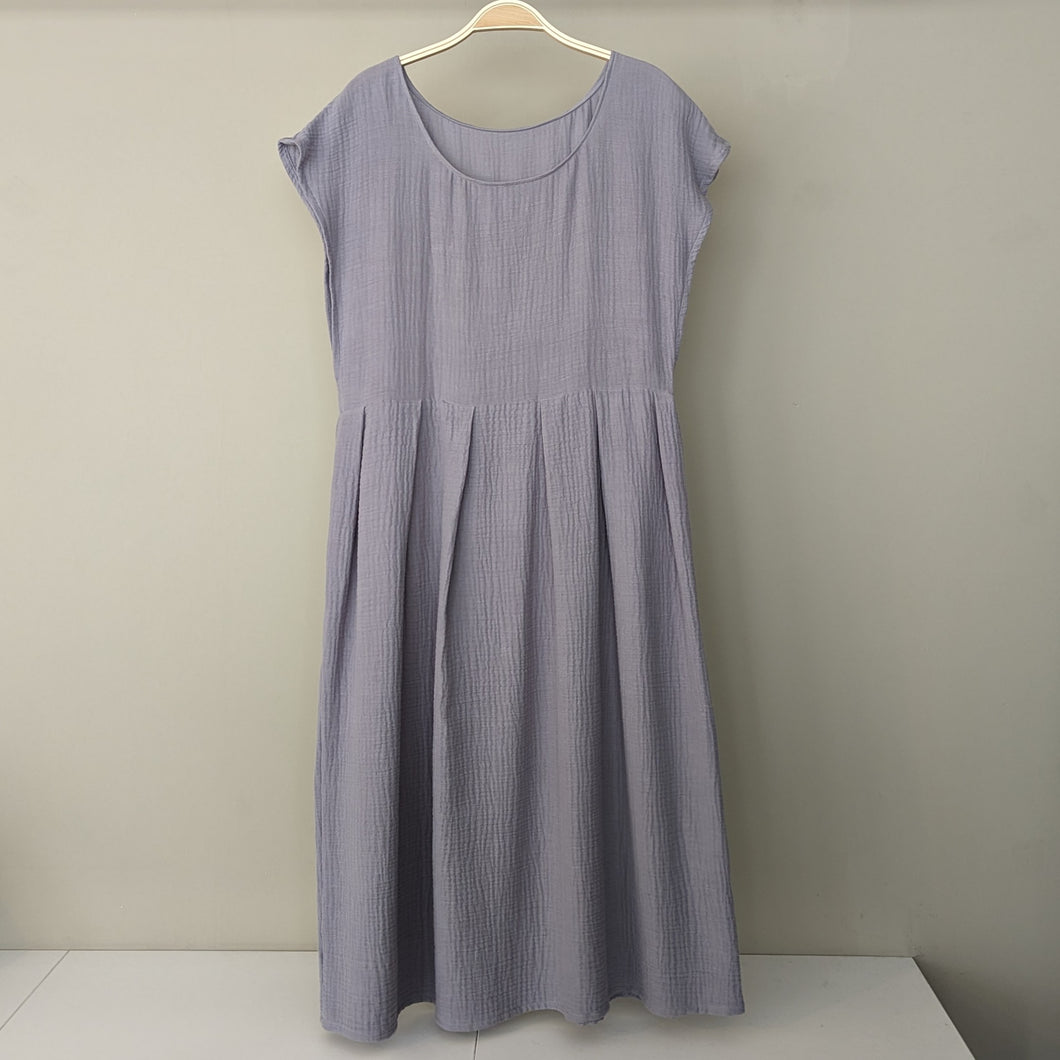 Seen Studio - The Summer Slouch Dress in Lilac Grey