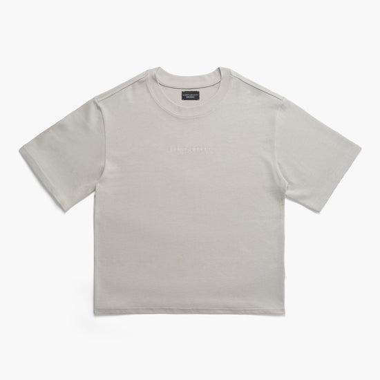 An off white tshirt on a white background 