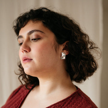 Studio Adorn - Crinkle Stud Earrings