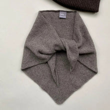 Load image into Gallery viewer, Taupe scarf on a white background 
