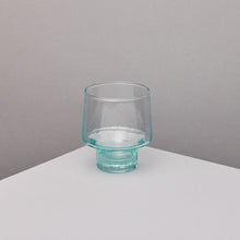 Load image into Gallery viewer, A clear wine glass on a plinth in front of a grey background 
