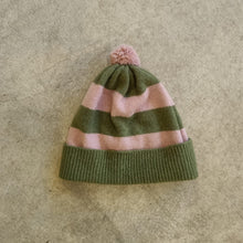 Load image into Gallery viewer, Sally Nencini - Stripy Bobble Hat
