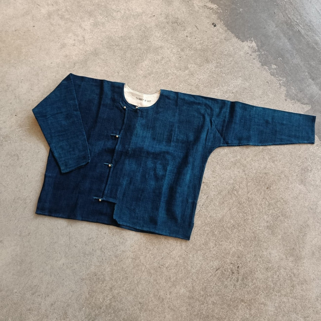 Tamay & Me - Field Jacket In 12 Dip Indigo