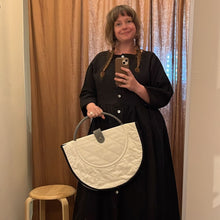 Load image into Gallery viewer, The Chemist’s Daughter - Circle Bag Black Handle
