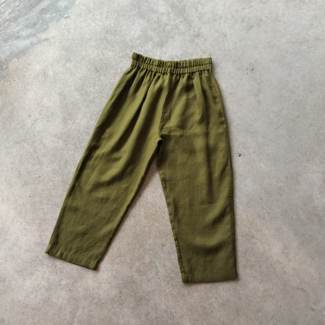 Clement House - Betty Trouser In Olive