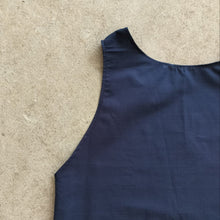 Load image into Gallery viewer, Seen Studio -  The Cropped Tank In Midnight Blue
