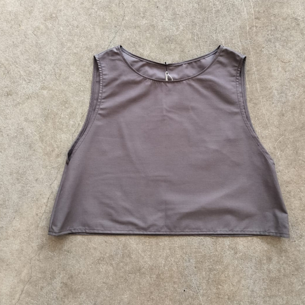 Seen Studio -  The Cropped Tank In Clay