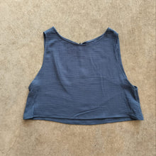 Load image into Gallery viewer, Seen Studio -  The Cropped Tank In Aegean Blue
