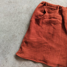 Load image into Gallery viewer, Seen Studio -  The Vest And Short Set In Rust
