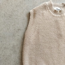 Load image into Gallery viewer, Charl Knits - Salter Tank In Almond
