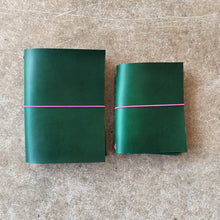 Load image into Gallery viewer, Shrew - Leather Notebook In Jungle
