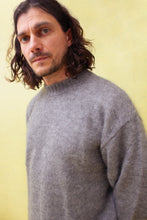 Load image into Gallery viewer, Yoke Studio - Brushed Mohair Jumper In Grey
