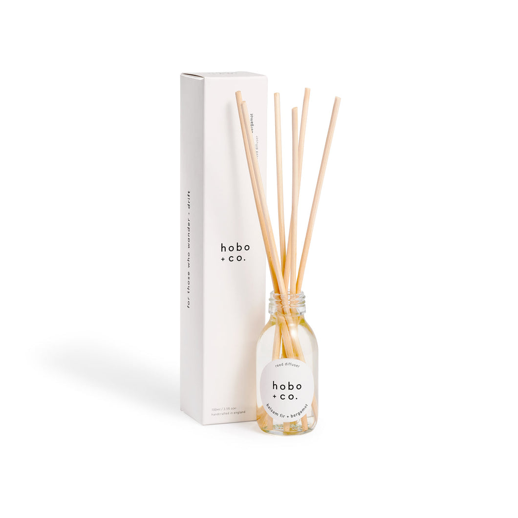 Hobo + Co - Balsam Fir And Bergamot Reed Diffuser