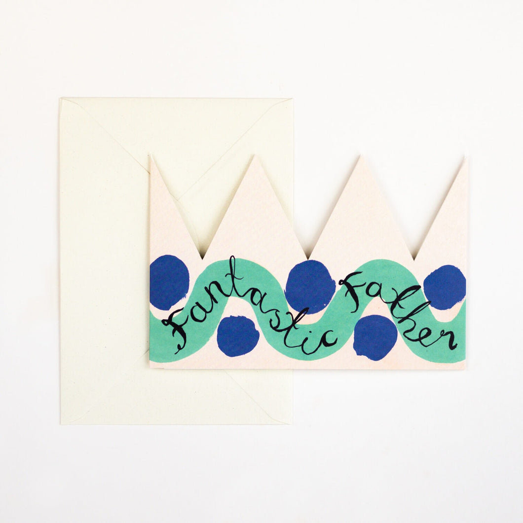 Hadley Paper Goods - Fantastic Father Party Hat Card